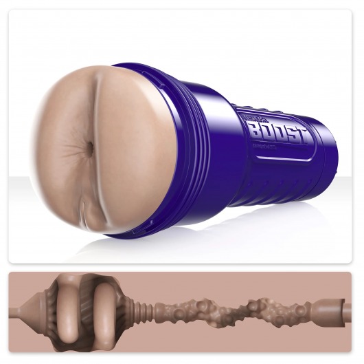 Телесный мастурбатор-анус Fleshlight Boost Blast Female - Fleshlight - в Грозном купить с доставкой