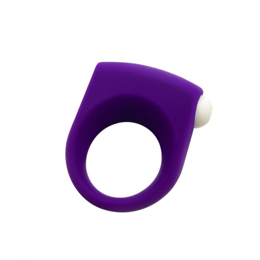 Фиолетовое эрекционное кольцо Puggle Vibrating Ring with Bullet - Adrien Lastic - в Грозном купить с доставкой