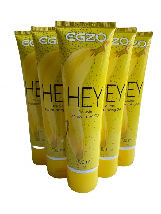 Набор из 5 анальных лубрикантов на водной основе Egzo Hey (по 100 мл.) - EGZO - купить с доставкой в Грозном