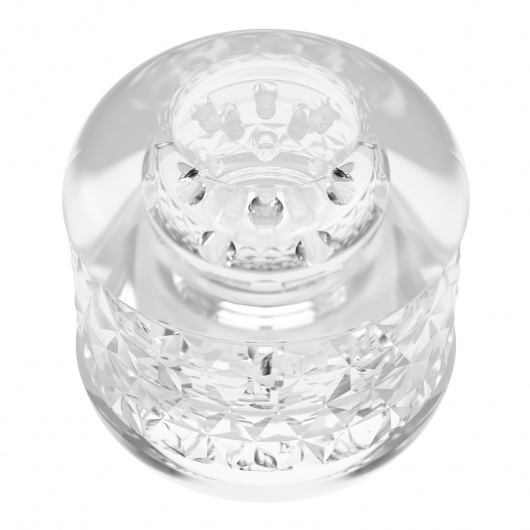 Прозрачный сквозной мастурбатор Crystle - Baile - в Грозном купить с доставкой