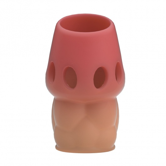 Реалистичная насадка на пенис Oscar - Baile - в Грозном купить с доставкой