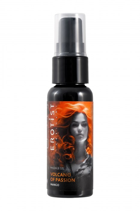 Гель с эффектом вибрации Volcano Of Passion со вкусом манго - 25 мл. - Erotist Lubricants - купить с доставкой в Грозном