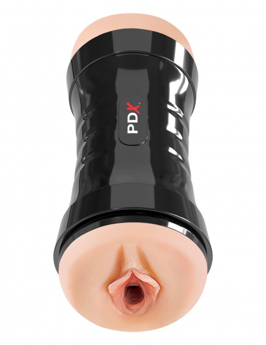 Двусторонний мастурбатор в колбе Super Flip-A-Pussy Over - Pipedream - в Грозном купить с доставкой