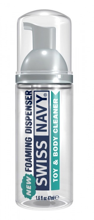 Очищающая пенка для игрушек и тела Toy   Body Cleaner Foamer - 47 мл. - Swiss navy - купить с доставкой в Грозном