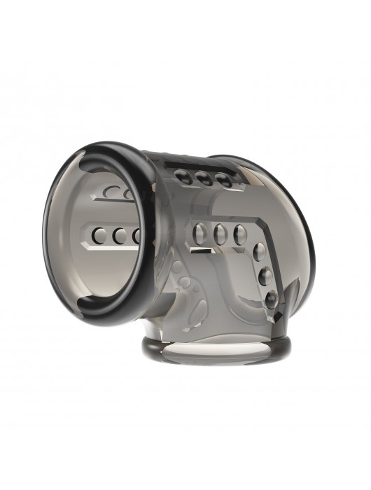 Дымчатая насадка на пенис и мошонку - Baile - в Грозном купить с доставкой