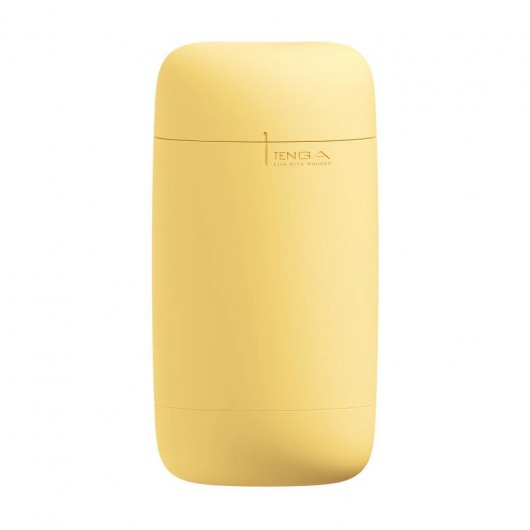 Желтый мастурбатор Tenga Puffy - Tenga - в Грозном купить с доставкой