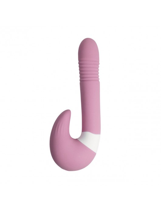 Розовый вибростимулятор зоны G 2-в-1 - Youvic