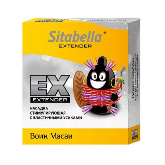 Стимулирующая насадка Sitabella Extender  Воин Масаи - Sitabella - купить с доставкой в Грозном