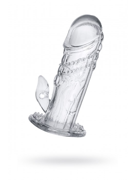 Прозрачная насадка на пенис Uco - 13 см. - A-toys - в Грозном купить с доставкой