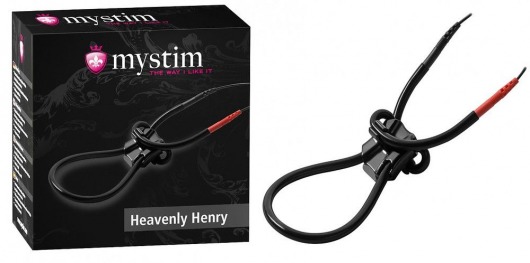 Эрекционное лассо для электростимуляции HEAVENLY HENRY - MyStim - купить с доставкой в Грозном