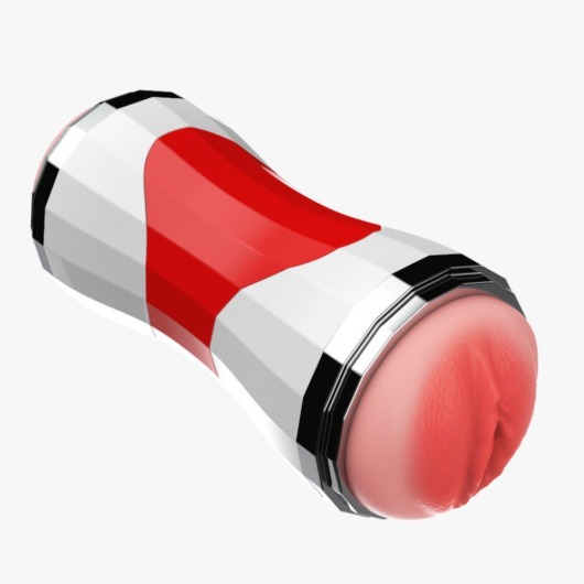 Двусторонний мастурбатор в колбе Power Grip Cup - вагина и ротик - Boys of Toys - в Грозном купить с доставкой