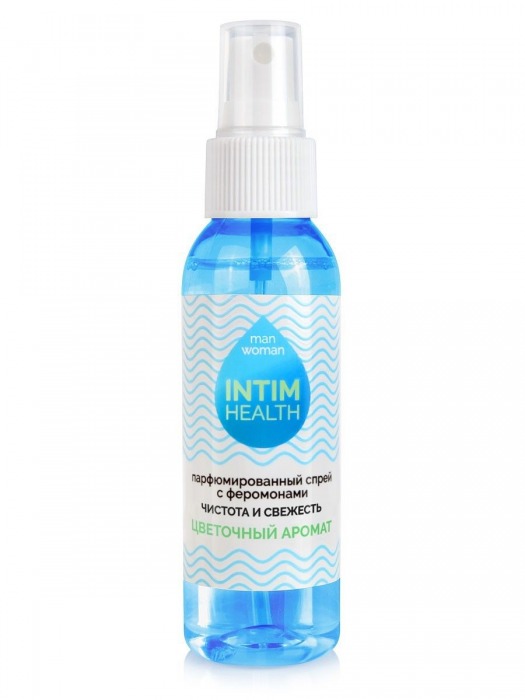 Парфюмированный спрей Intim Health для нижнего белья и тела с цветочным ароматом - 95 мл. -  - Магазин феромонов в Грозном