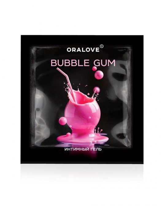 Саше съедобной оральной смазки OraLove с ароматом бабл-гам - 3 гр. - Биоритм - купить с доставкой в Грозном