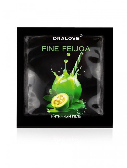 Саше съедобной оральной смазки OraLove с ароматом фейхоа - 3 гр. - Биоритм - купить с доставкой в Грозном