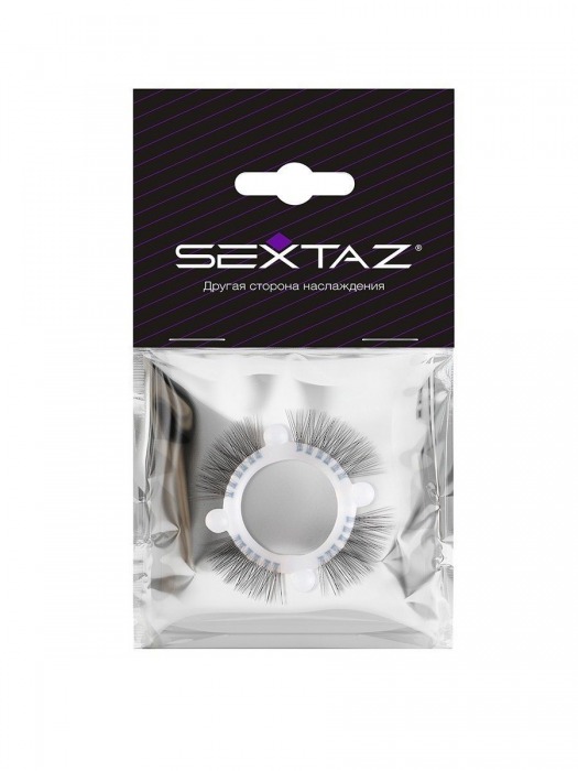 Эластичное кольцо с «ресничками» и 4 шариками - Sextaz - в Грозном купить с доставкой