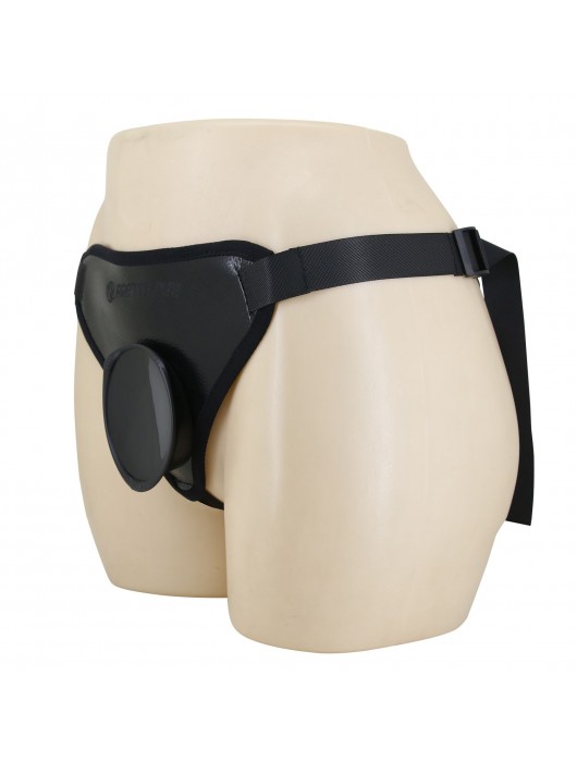 Черные трусики харнесс с платформой Caludio I - Baile - купить с доставкой в Грозном