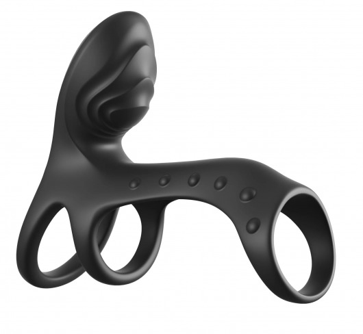 Черная насадка на пенис Ultimate Couples Cage Pro - Pipedream - в Грозном купить с доставкой