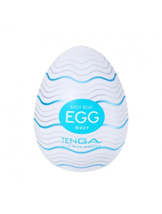 Мастурбатор-яйцо Tenga Egg Wavy - Tenga - в Грозном купить с доставкой