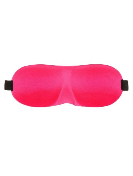 Розовая глухая маска на резинке - Sitabella - купить с доставкой в Грозном