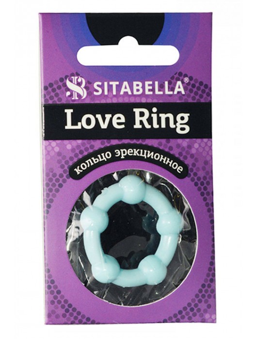 Цветное эрекционное кольцо Love Ring с бусинами - Sitabella - в Грозном купить с доставкой