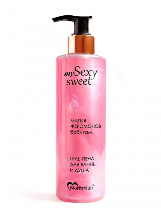 Гель-пена для ванны и душа Sexy Sweet с феромонами и ароматом бабл-гам - 200 мл. -  - Магазин феромонов в Грозном