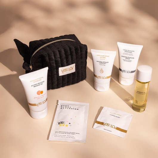 Набор YESforLOV La Trousse Enchantée в черной косметичке - YESforLOV - купить с доставкой в Грозном