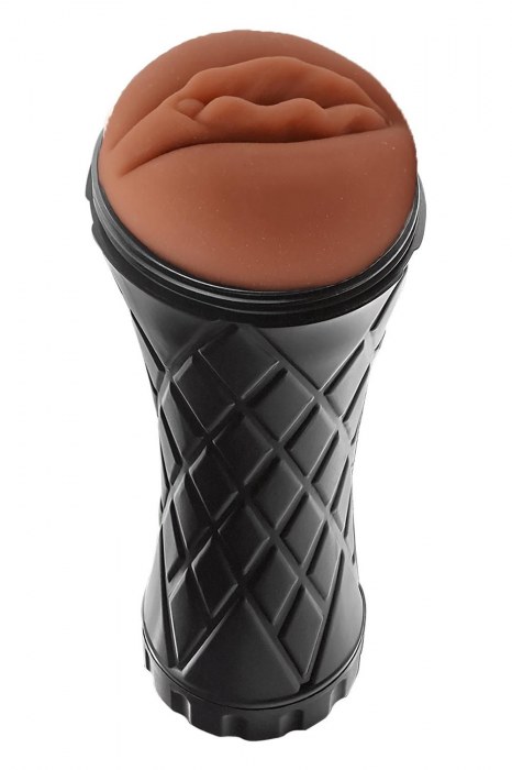 Коричневый мастурбатор-вагина Marly - Dream Toys - в Грозном купить с доставкой