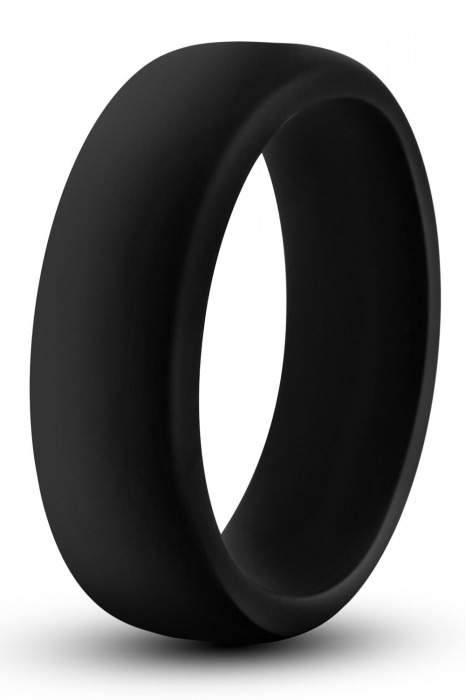 Черное эрекционное кольцо Silicone Go Pro Cock Ring - Blush Novelties - в Грозном купить с доставкой