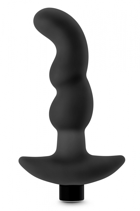 Черный вибромассажер простаты Prostate Massager 03 - 15,2 см. - Blush Novelties - в Грозном купить с доставкой