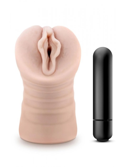 Телесный мастурбатор-вагина Destini - Blush Novelties - в Грозном купить с доставкой