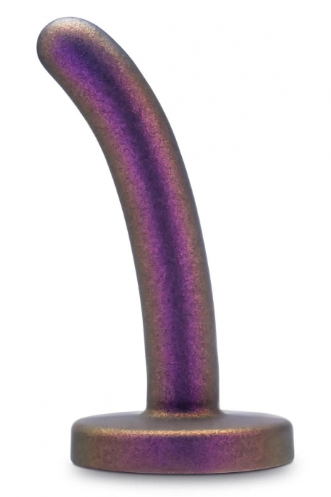 Фиолетовая насадка с гладкой поверхностью Surrender 4.75 Inch Beginner Pegging Dildo - 12 см. - Blush Novelties - купить с доставкой в Грозном