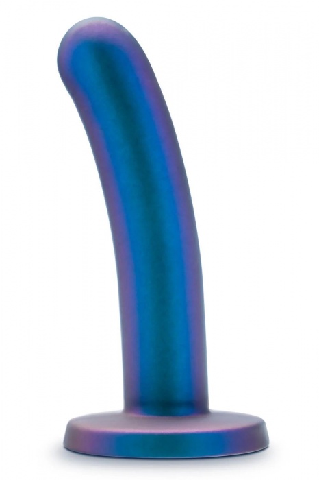 Синяя насадка с гладкой поверхностью Surrender 5.75 Inch Intermediate Pegging Dildo - 14,6 см. - Blush Novelties - купить с доставкой в Грозном