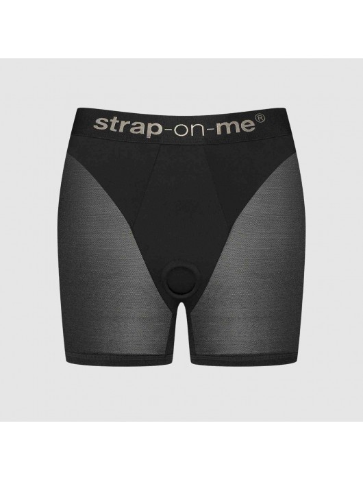 Трусики-шорты для фиксации насадок Strap-on-me Harness Lingerie Halo - size S - Strap-on-me - купить с доставкой в Грозном