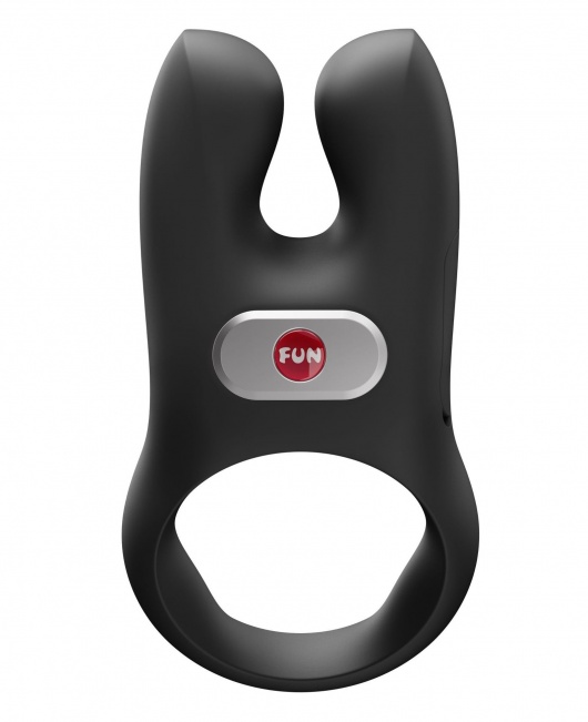 Черное эрекционное виброкольцо Nos - Fun Factory - в Грозном купить с доставкой