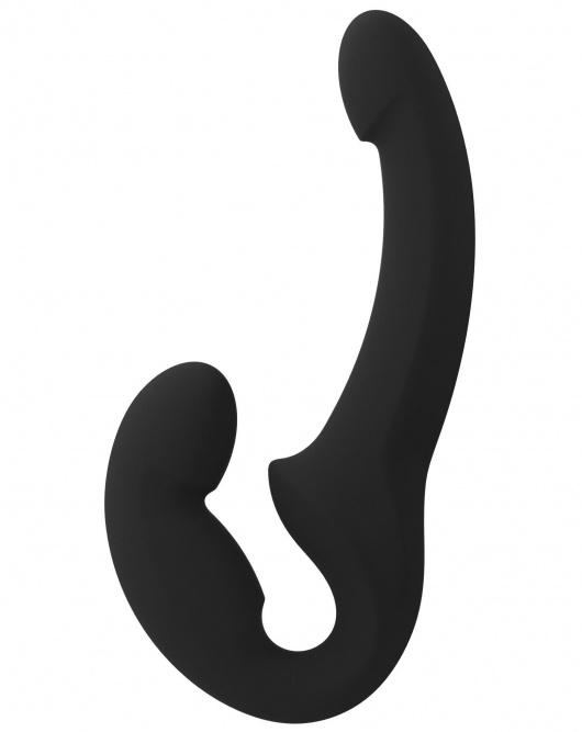 Черный безремневой страпон Share Lite - Fun Factory - купить с доставкой в Грозном