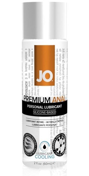 Анальный охлаждающий лубрикант на силиконовой основе JO PREMIUM ANAL COOLING - 60 мл. - System JO - купить с доставкой в Грозном