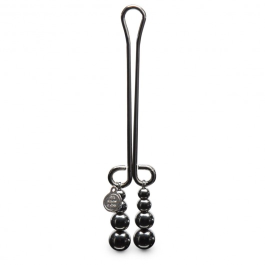 Зажим для клитора с бусинами Just Sensation Beaded Clitoral Clamp - Fifty Shades of Grey - купить с доставкой в Грозном