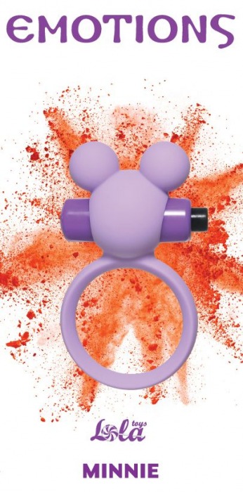 Сиреневое эрекционное виброколечко Emotions Minnie - Lola Games - в Грозном купить с доставкой