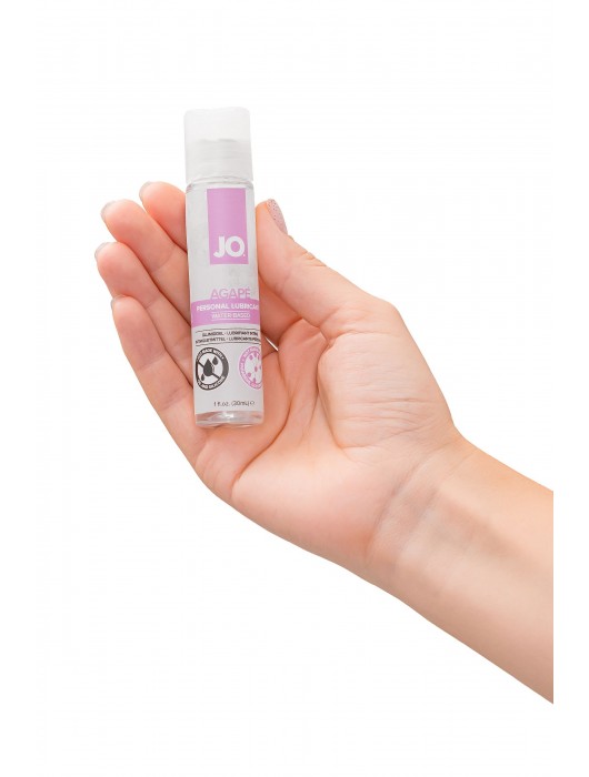 Лубрикант на водной основе для женщин JO AGAPE ORIGINAL - 30 мл. - System JO - купить с доставкой в Грозном