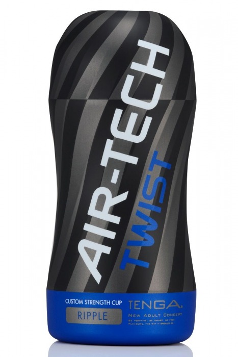 Мастурбатор с регулируемой плотностью обхвата Custom Strength CUP Twist Ripple - Tenga - в Грозном купить с доставкой