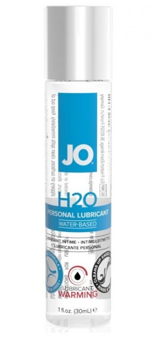 Возбуждающий лубрикант на водной основе JO Personal Lubricant H2O Warming - 30 мл. - System JO - купить с доставкой в Грозном