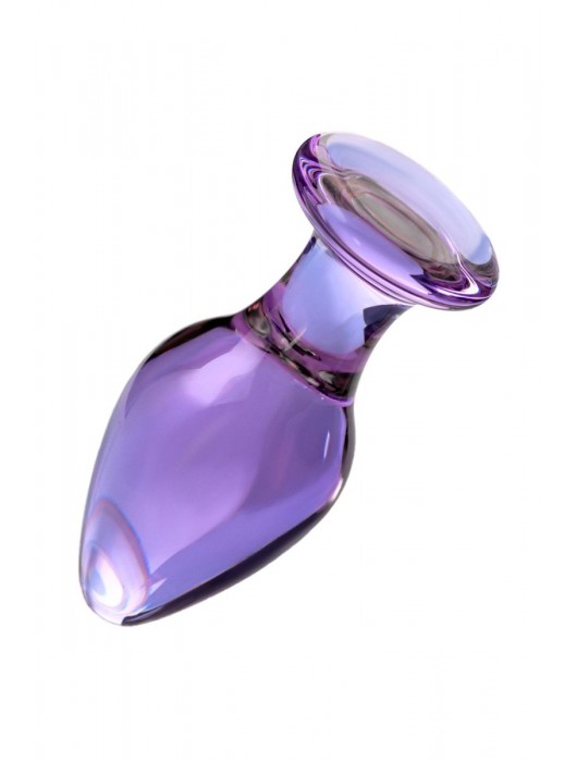 Стеклянная анально-вагинальная пробка - 11 см. - Sexus