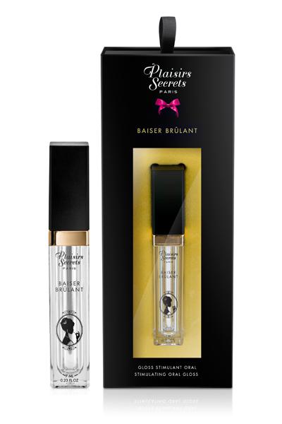 Стимулирующий блеск для губ Baiser Brulant Gloss Plaisirs Secrets - 7 мл. - Plaisir Secret - купить с доставкой в Грозном