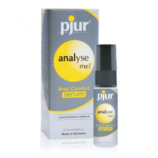 Анальный спрей pjur ANALYSE ME Serum - 20 мл. - Pjur - купить с доставкой в Грозном
