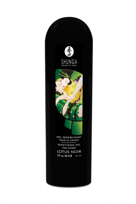 Интимный гель для пар, усиливающий наслаждение, Lotus Noir - 60 мл. - Shunga - купить с доставкой в Грозном