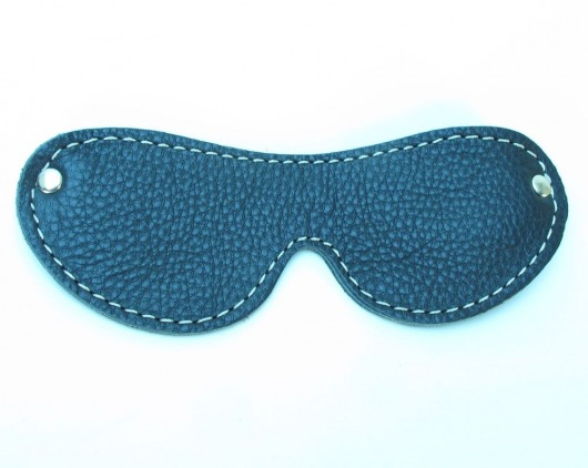 Кожаная маска на глаза - БДСМ Арсенал - купить с доставкой в Грозном