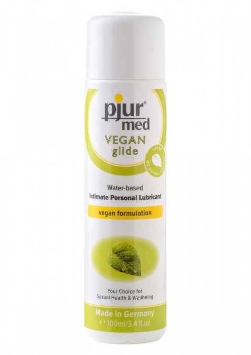 Натуральный лубрикант pjur MED Vegan Gilde - 100 мл. - Pjur - купить с доставкой в Грозном