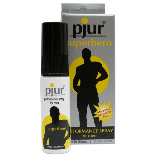 Пролонгирующий мужской спрей pjur SUPERHERO spray - 20 мл. - Pjur - купить с доставкой в Грозном