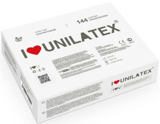 Ультратонкие презервативы Unilatex Ultra Thin - 144 шт. - Unilatex - купить с доставкой в Грозном