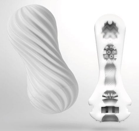Мастурбатор FLEX Silky White с мягким рельефом - Tenga - в Грозном купить с доставкой